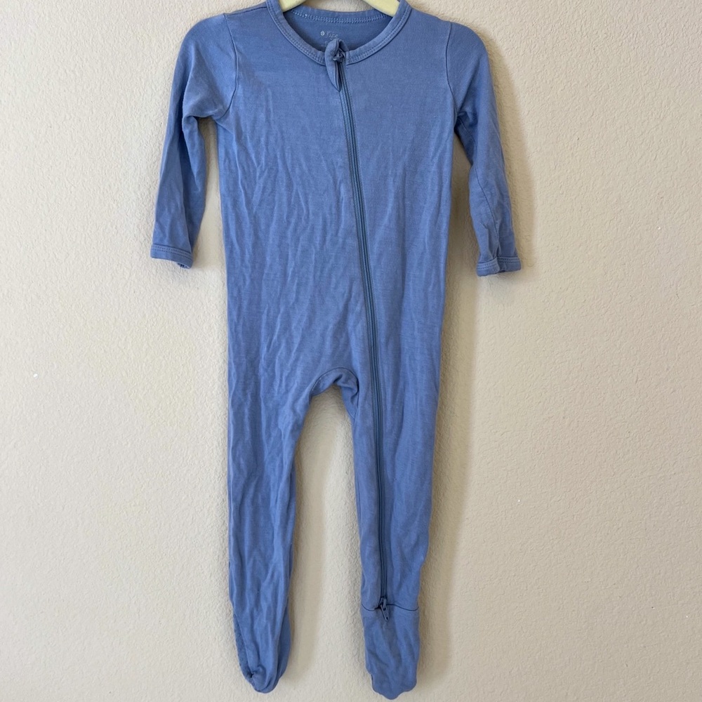 Kyte Footie Slate Blue 6-12 Month